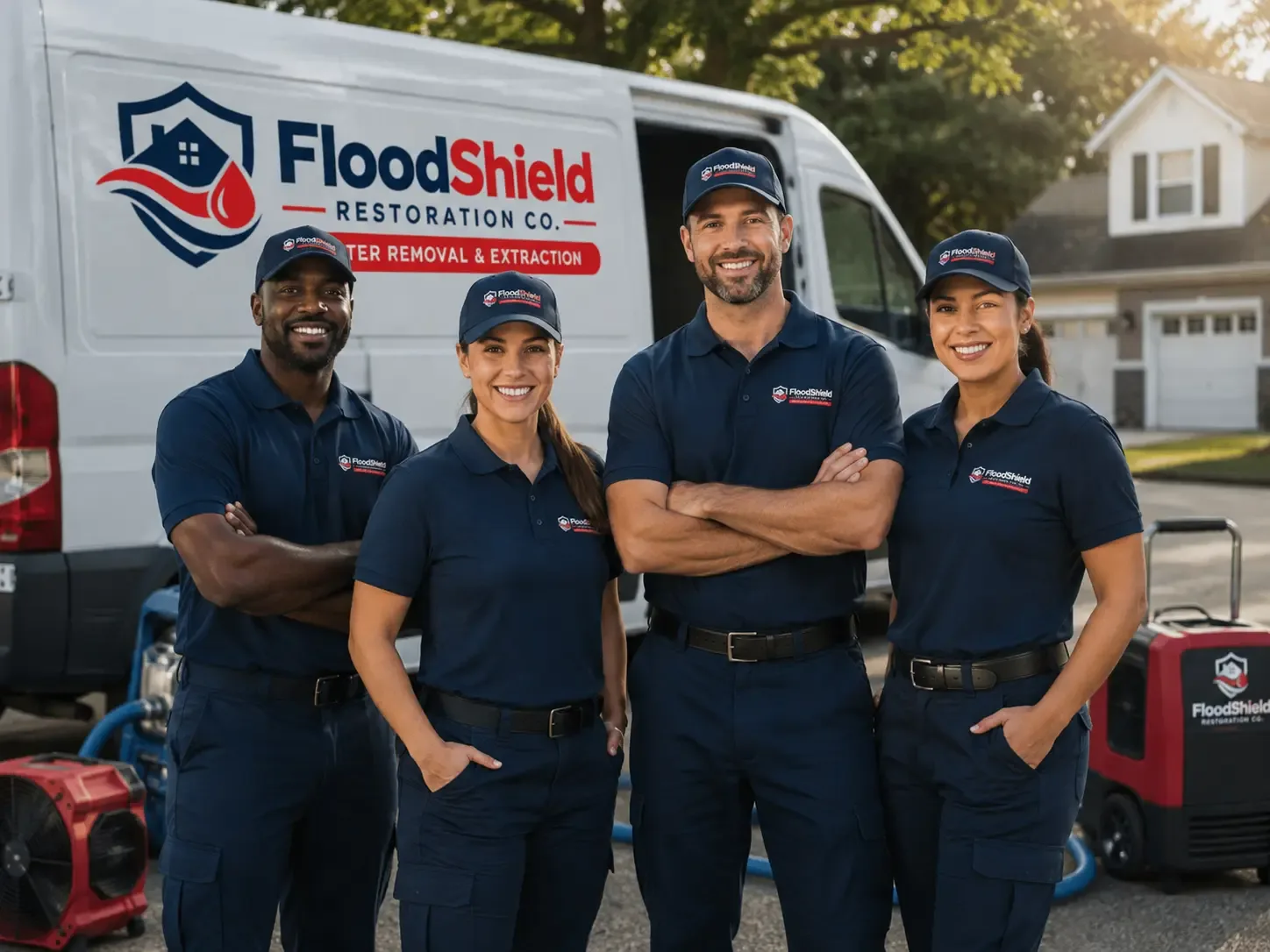 Flood Damage Restoration company in Woodleaf, NC
